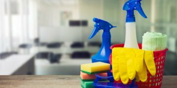 Giving the entirety an intensive cleaning — but not without taking part in the company