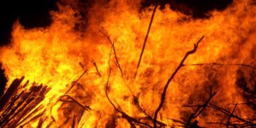 Fire breaks out in fixtures market in south Delhi’s Munirka